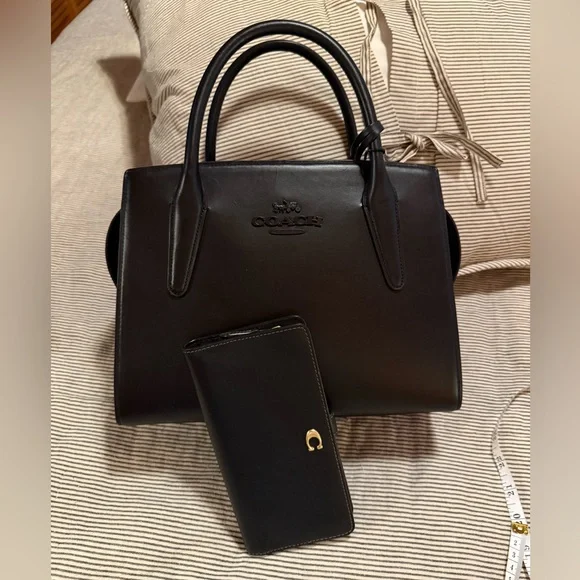 Coach Large Andrea Carryall with Wallet - Picture 2 of 10